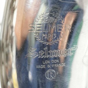 [NZ][C4167912] SELMER セルマー サックス SELMER LON DON MADE IN FRANCE フランス製 シルバー アルト サックスの画像5