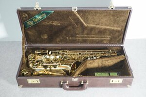 [QS][C4167814] SELMER cell ma-Super Action 80 Series2 Alto saxophone mousepiece / ligature / case etc. attached 