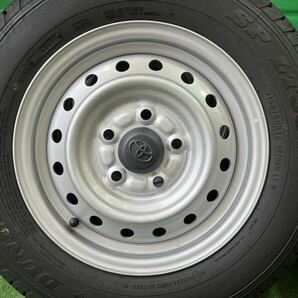 ★ほぼ新車外し★タウンエース/ライトエース 純正14インチ タイヤホイール4本セット DUNLOP SP LT30A 165/80R14 97/95N LT 2023年製造の画像5