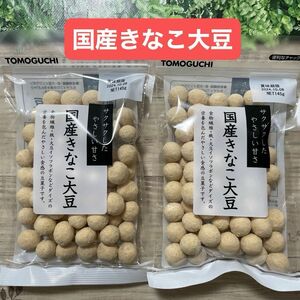 国産きなこ大豆 豆菓子 友口 きなこ 大豆イソフラボン 2袋セット