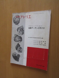 別冊　アトリエ　no,83　’65年5月　　デッサンのための鉛筆デッサン手引き　　女子美術大学造形芸術研究会編　松井汲夫他　アトリエ社