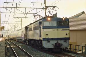 ♪　EF65 34＋E351 甲種　KG写真 ♪　