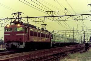 ♪　EF81 27＋721系　甲種　向日町駅　KG写真 ♪　