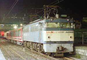 ♪　EF65 100＋箱根登山鉄道　甲種　KG写真 ♪　