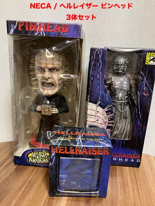 NECA REEL TOYS / ヘルレイザー ピンヘッド 3体セット　（ネカ PINHEAD HELLRAISER クライブ バーカー）