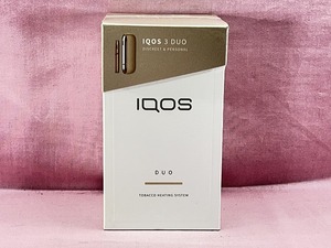 240307★☆未開封　IQOS 3 DUO　アイコス3デュオ　ブリリアントゴールド　加熱式　電子タバコ　喫煙具　現状品☆★