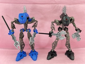 240329* price cut * Lego Bionicle final product 2 point set gla-k/bola-kLEGO BIONICLE figure present condition goods **