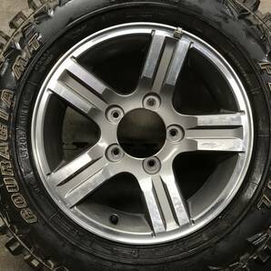 【ジムニー】205/80R16FEDERAL COURADIA M/Tマッドタイヤ 16×5.5J+22 PCD139.7 5H JB23純正アルミホイール 4本の画像8