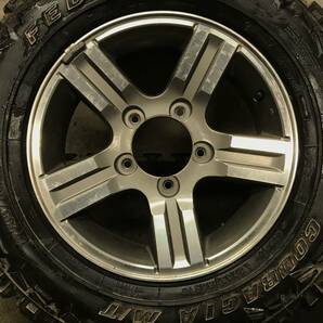 【ジムニー】205/80R16FEDERAL COURADIA M/Tマッドタイヤ 16×5.5J+22 PCD139.7 5H JB23純正アルミホイール 4本の画像9