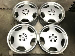 絶版 AMG【Ｆ18×8J+31/R18×9J+35 PCD112 5H】メルセデスベンツアルミホイール 4本