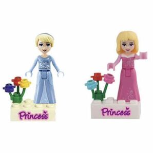 ディズニープリンセス レゴ ミニフィグ ディズニー 互換 LEGO ラプンツェル アリエル ミニフィギュア セット 可愛い お姫様 Disney 姫 人気の画像4