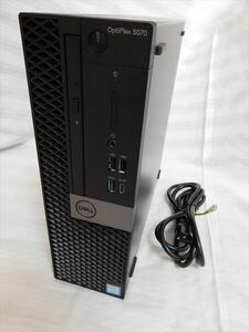 DELL【OptiPlex 5070 SFF】★Core i5-9600@3.10GHz/メモリ16GB/新品M.2NVMe(SSD)256GB+HDD1TB/Win11Pro●中古、美品、整備済