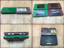 V8159S ★任天堂 NintendoニンテンドーDSLitre・DSLL・DSLi-ionなど本体19台 とソフト60枚以上【 現状品】_画像3