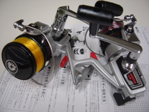 ■Daiwa SPRINTER ST-900P + 1500P■国産旧式・銀ダイワ・大小２台セット_画像8