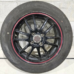 【中古品】2022年製 タイヤ S-HOLD LAGUNA BR 175/65/R15 エスホールド ラグナ GOOD YEAR efficient grip eco EG01 4本セットの画像4