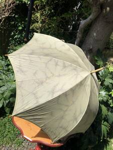  new goods Ginza Wako WAKO Christian Dior parasol cloth made umbrella on goods Celeb 
