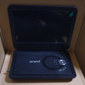 arwin ポータブルDVDプレーヤー 10.1インチ APD-101FR　ジャンク品