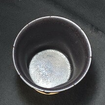 黒釉　焼酎カップ　未使用　/タンブラー/フリーカップ/大きめ/ロックグラス/食器/陶磁器/_画像3
