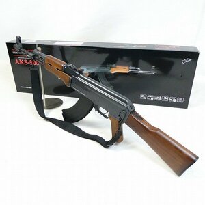 動作品 ダブルイーグル 電動ガン AKS-900A カラシニコフ AK47 アサルトライフル サバゲー ミリタリー 外箱付 コレクション品■CZ002s■