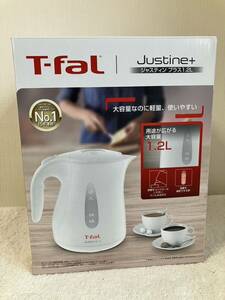 新品 T-fal ティファール Justine+ ジャスティン プラス 1.2 KO4901JP 電気ケトル ホワイト 