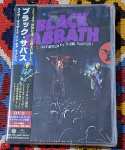 新品未開封 ブラック・サバス BLACK SABBATH (DVD)/ ライヴ…ギャザード・イン・ゼア・マッシズ UIBN-1001 106 分 2013年