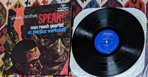 60's マックス・ローチ Max Roach Quartet (US盤LP)/ Speak, Brother, Speak! OJC-646 1962年録音