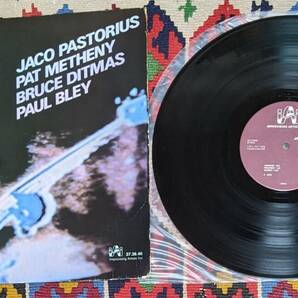 70's ジャコ・パストリアス パット・メセニー ブルース・ディトマス ポール・ブレイ (US盤 LP)/ Jaco IAI 37.38.46 1974年の画像1