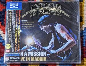 新品未開封 (Blu-Spec 2枚組CD) マイケル・シェンカーズ・テンプル・オブ・ロック On A Mission - Live In Madrid KICP 1752～3 2015年