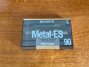 在庫2 カセットテープ SONY metal-es 1本 001069