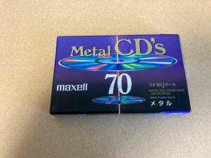 カセットテープ maxell CD's metal 1本-