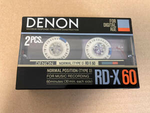 カセットテープ DENON RD-X 2本