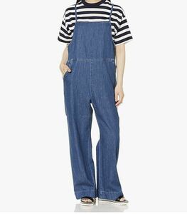 Lee overall overall easy Denim navy light blue middle color blue XS Levi's Something cotton 