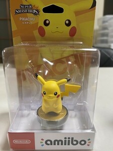 ●新品 未開封 即決●amiibo ピカチュウ [ポケモン](大乱闘スマッシュブラザーズシリーズ)