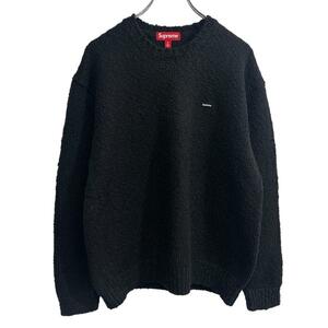 【美品】サイズM シュプリーム SUPREME 24SS Boucle Small Box Sweater ブークレスモールボックスロゴセーター 8065000174221