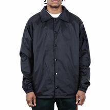 新品未使用 SHAKA WEAR シャカウェア ナイロンコーチジャケット 黒 ブラック XLサイズ COACH JACKET_画像9