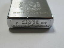 ZIPPO ジッポー オイルライター KINGDOM OF HAWAII COAT OF ARMS ハワイ王国の紋章 1998年 6月 火花確認 点火未確認 現状中古品_画像4