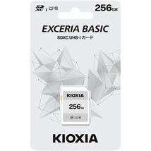 【新品】KIOXIA UHS-I対応 Class10 SDXCメモリカード 256GB KSDB-A256G_画像2