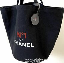 値下げ！新品未使用 CHANEL シャネル カメリア エコバッグ ブラック　トートバッグ ブランド 送料無料 ロゴ バッグ 非売品 ノベルティ_画像9