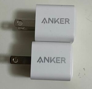 Anker PowerPort III Nano 20W 2個セット 動作確認済　 アンカー USB-C 急速充電器　タイプC