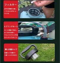 1円 電動噴霧器 グリーン 12L セ ット 4種類のノズル 充電式 噴霧器自動噴霧器 2500mahバッテリー 内蔵し 農薬 除草 散水 圧力調整可 _画像8