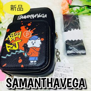 新品タグ付●BT21×SAMANTHAVEGA●ショルダーバッグ●2way●サマンサベガ●BTS●アルパカ●ハンドバッグ●チェーン