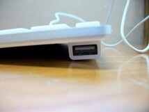 ● 中古 送料無料 純正品 / Apple マック キーボード(テンキー付き) 日本語USB A1243 / 動作確認済み ●_画像9