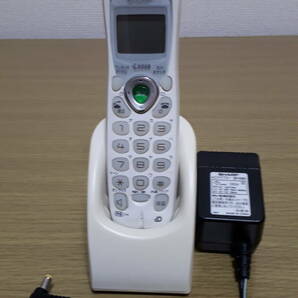シャープ電話子機 CJ-KV73(電池ふたなし)の画像1
