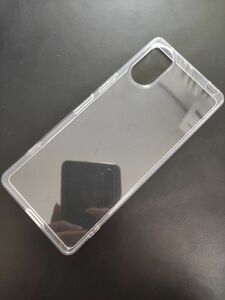 ラスタバナナ ケース カバー Xperia 5 V SO-53D SOG12 専用 ソフトケース TPU 耐衝撃吸収 透明 クリア