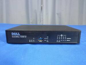 【初期化済】DELL SonicWALL TZ300W ファイアウォール ACアダプタ付【中古品】