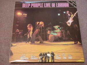 ＬＰ　Deep Purple　Live In London　ＵＫ盤