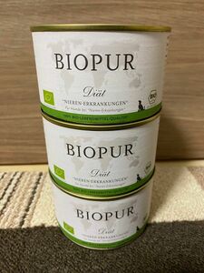 BIOPUR ビオピュア ニーレン・エアクランクンゲン 犬用 400g × 3缶