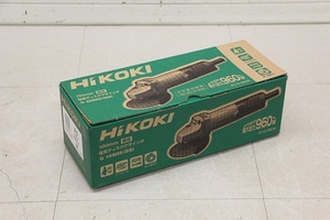 未使用品 HiKOKI 電気ディスクグラインダ 100mm 細径 G10SH5(SS)①