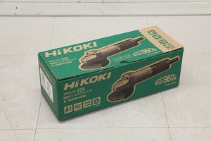 未使用品 HiKOKI 電気ディスクグラインダ 100mm 細径 G10SH5(SS)⑤