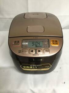 【北見市発】ZOJIRUSHI 象印 マイコン炊飯ジャー NL-BB05 2017年製 0.54L 3合炊き 一人暮らし 調理器具